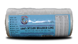 Nylon Braided Twine – White at Everstrong Rope