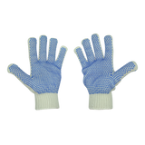 Joy Fish Blue Dot PVC Gloves - Lee Fisher Sports 