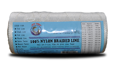 Nylon Braided Twine – White at Everstrong Rope