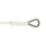 Nylon Anchor Rope With Stainless Steel Thimble - 3/4"