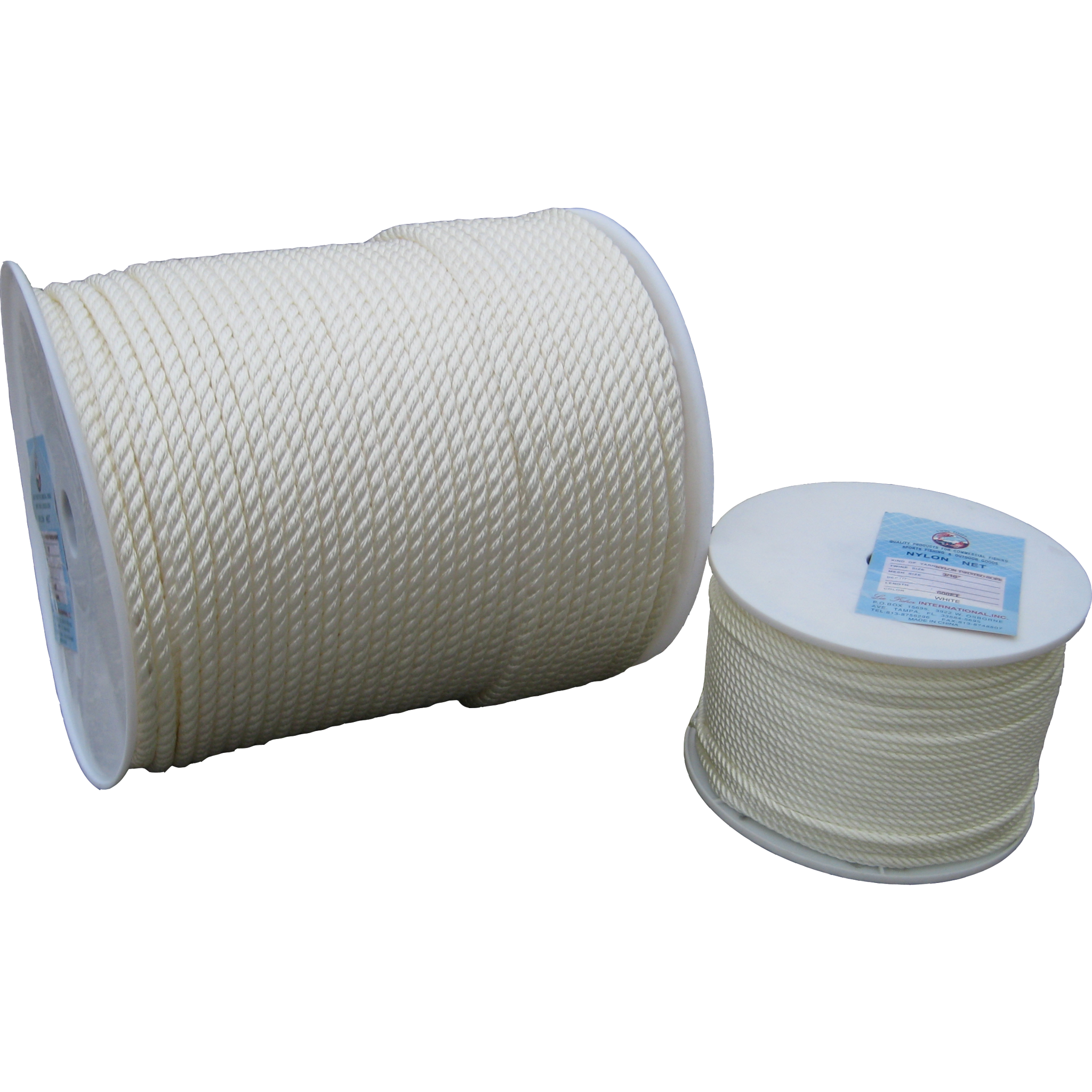 3 Strand Twisted Nylon Rope - 600ft